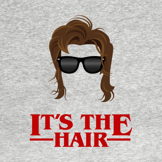 Stranger Things It's the Hair by designedbygeeks